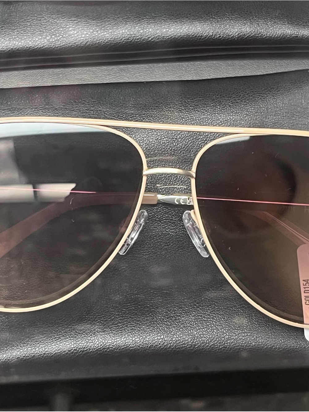 Quay Australia beige Frame Gradient Brown Aviator Sunglasses - Women high key - Picture 5 of 6
